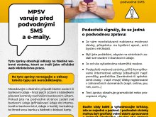 Varování před podvodnými SMS zprávami a e-maily 0
