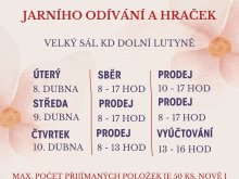 Jarní burza dětského oblečení a hraček