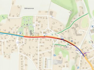 Dopravní omezení na trase do Dětmarovic 