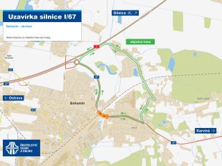  Pokračuje oprava silnice v Bohumíně, březen přinese úplnou uzavírku mostu