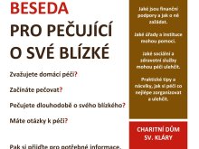 Beseda pro pečující o své blízké  0