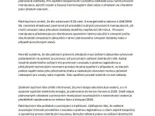 Oficiální sdělení ČEZ Distribuce, a.s. k probíhající rekonstrukci zařízení vysokého napětí a plánovaným odstávkám 0