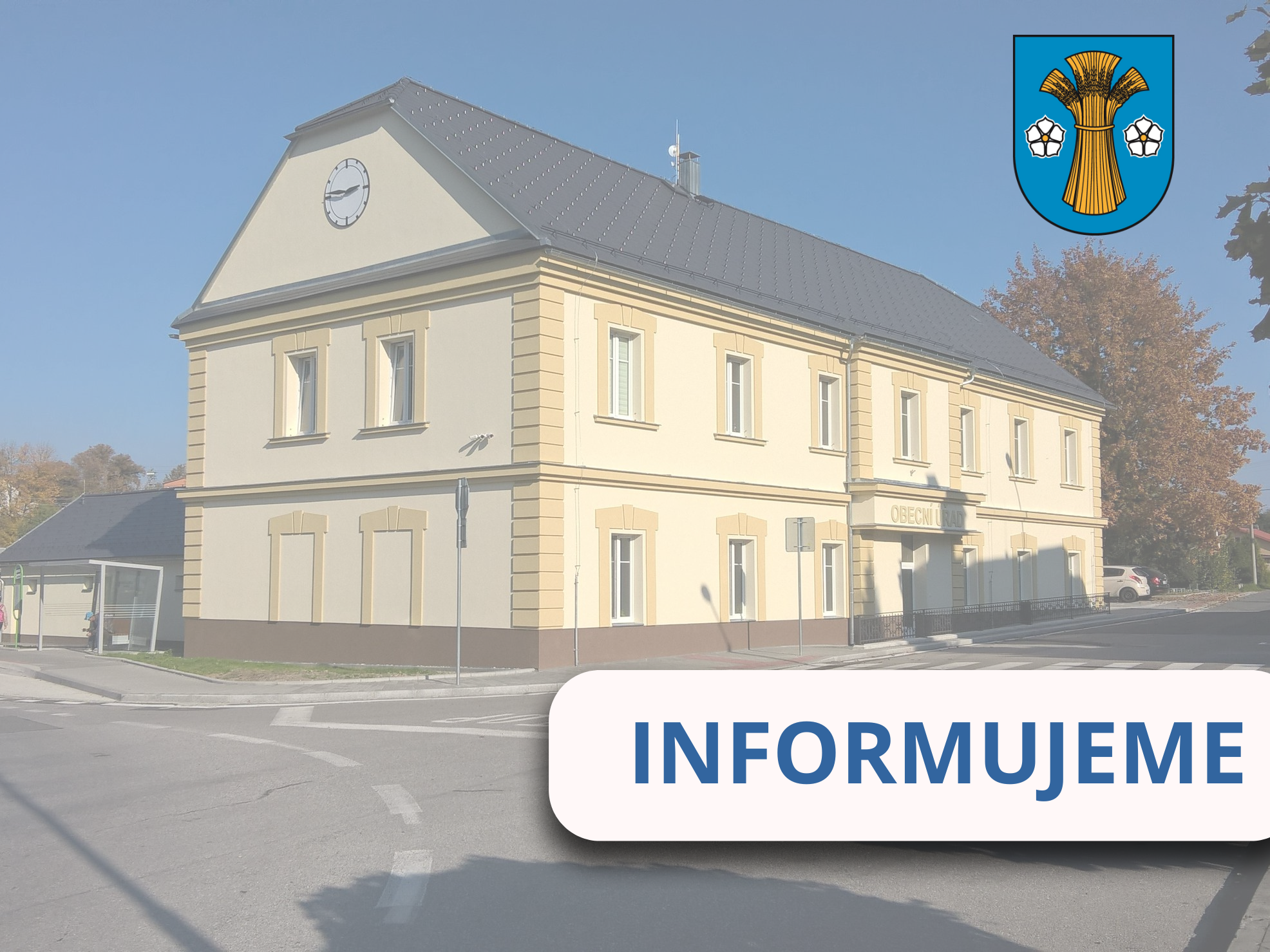 Dočasné přesunutí autobusových zastávek v Dolní Lutyni