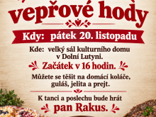 Tradiční vepřové hody